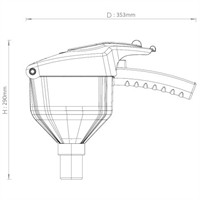 Dual Condiment Dispenser Stand